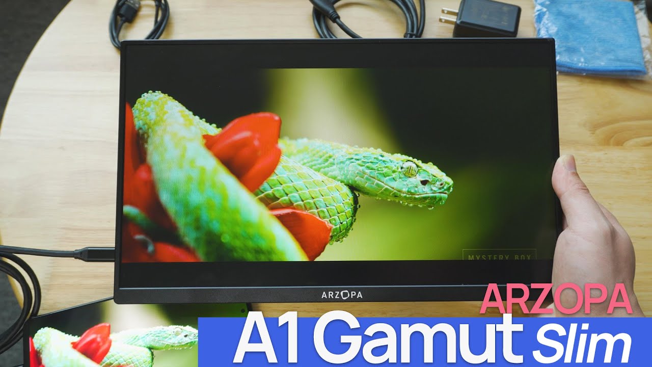 PromoBurn Monitor Portátil 14 FHD Arzopa A1 Gamut Slim